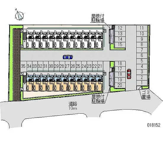 ★手数料０円★函館市赤川　月極駐車場（LP）